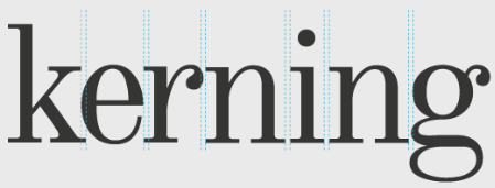 kerning در طراحی لوگو