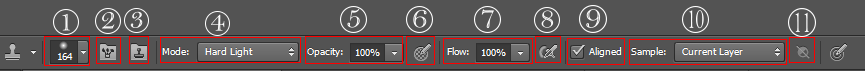 آموزش ابزار clone stamp tool در فتوشاپ