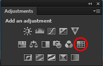 انتخاب تعدیل color lookup در فتوشاپ