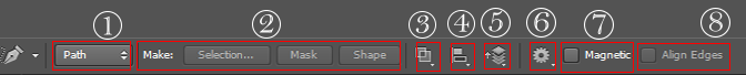 آموزش ابزار freeform pen tool در فتوشاپ