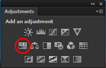 انتخاب تعدیل hue saturation در فتوشاپ