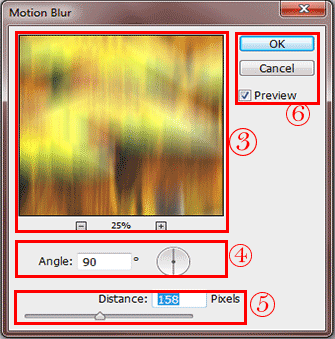 فیلتر motion blur فتوشاپ - motion blur filter