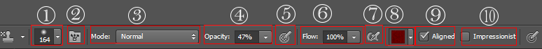 آموزش ابزار pattern stamp tool در فتوشاپ