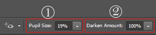 آموزش ابزار red eye tool در فتوشاپ